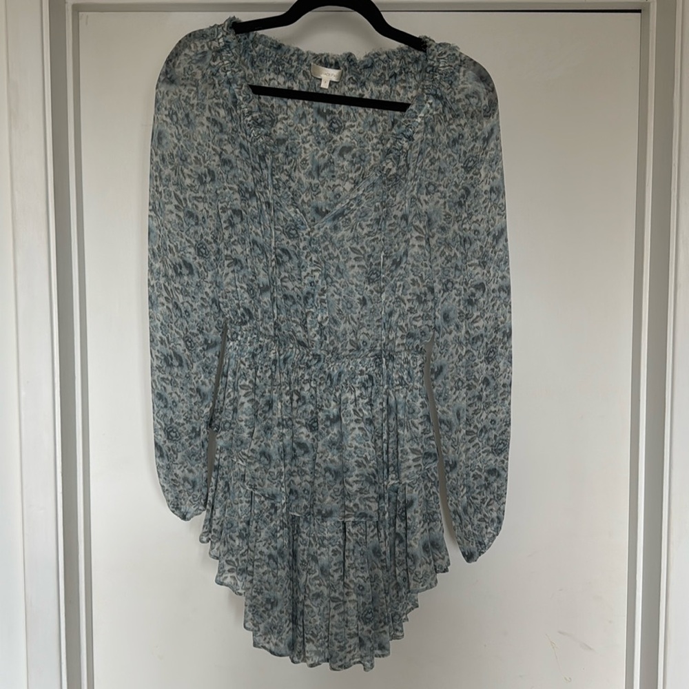 LoveShackFancy Popover Mini Dress